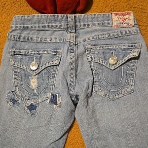 True Religion Blue Denim Jeans